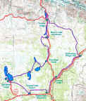 Copper Basin 300 Trail Map